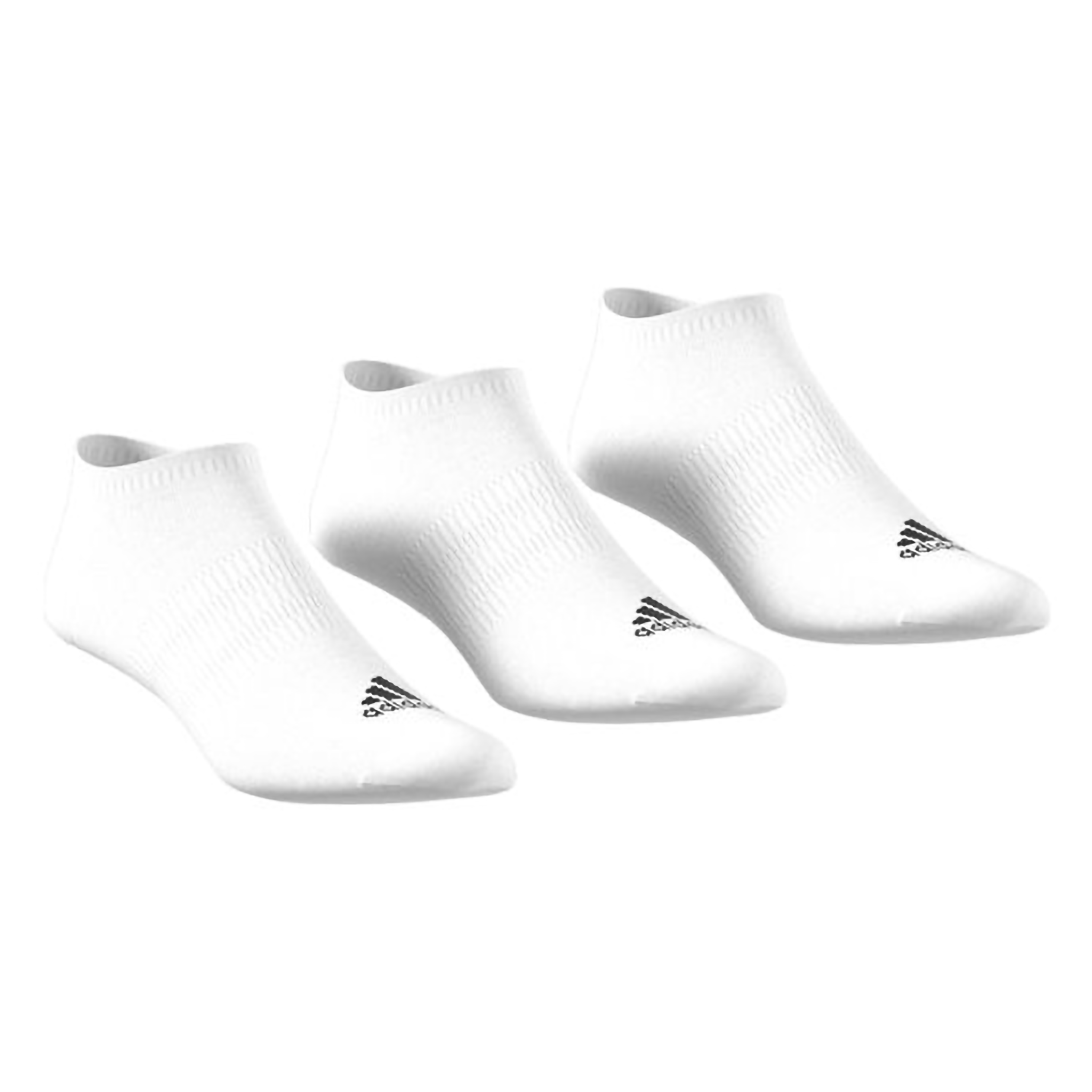 adidas Thin and Light Sportswear No Show Socks 3 Pack