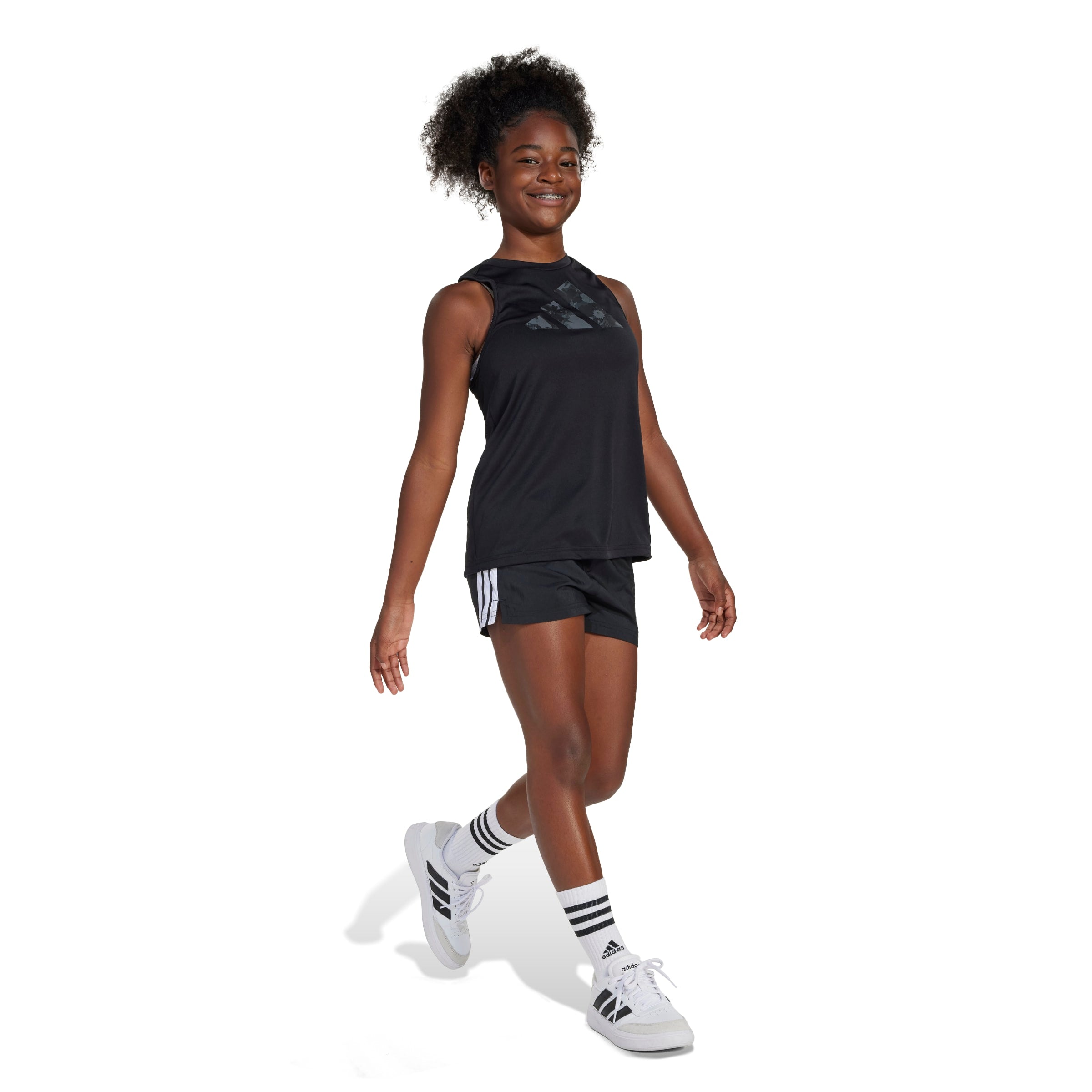 adidas Train Essentials 3 Stripes Kids Shorts