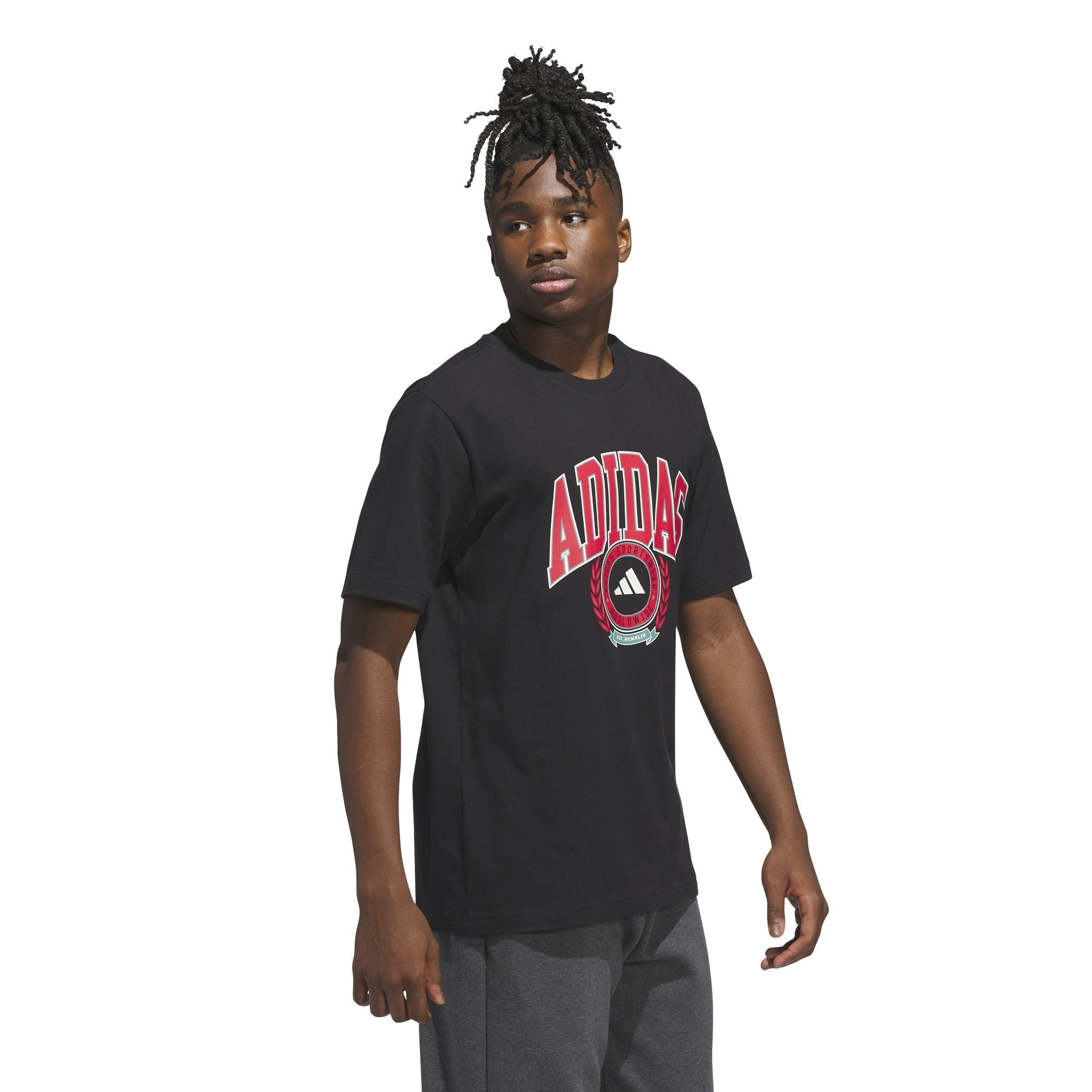 adidas Varsity Crest Graphic Mens Tee