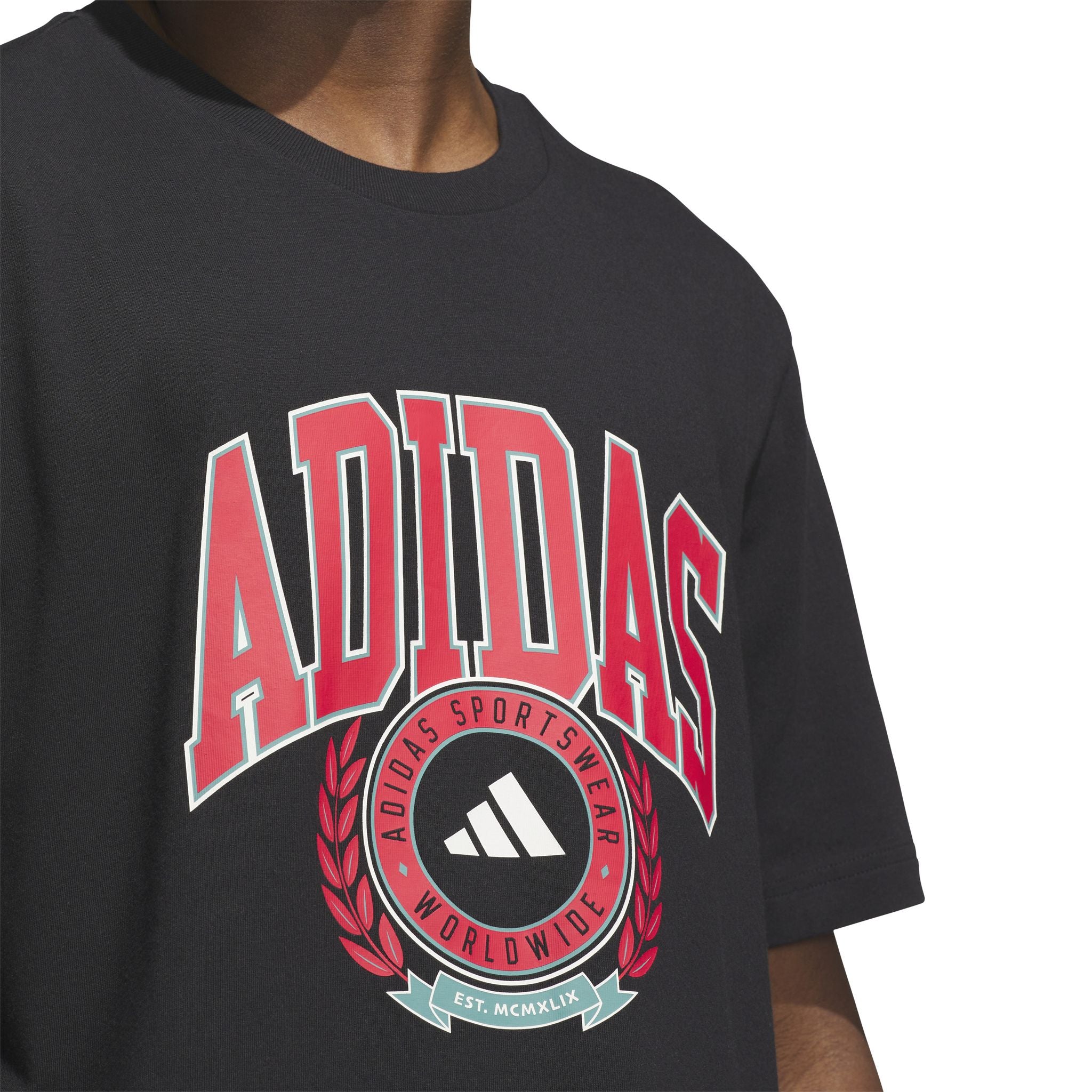 adidas Varsity Crest Graphic Mens Tee