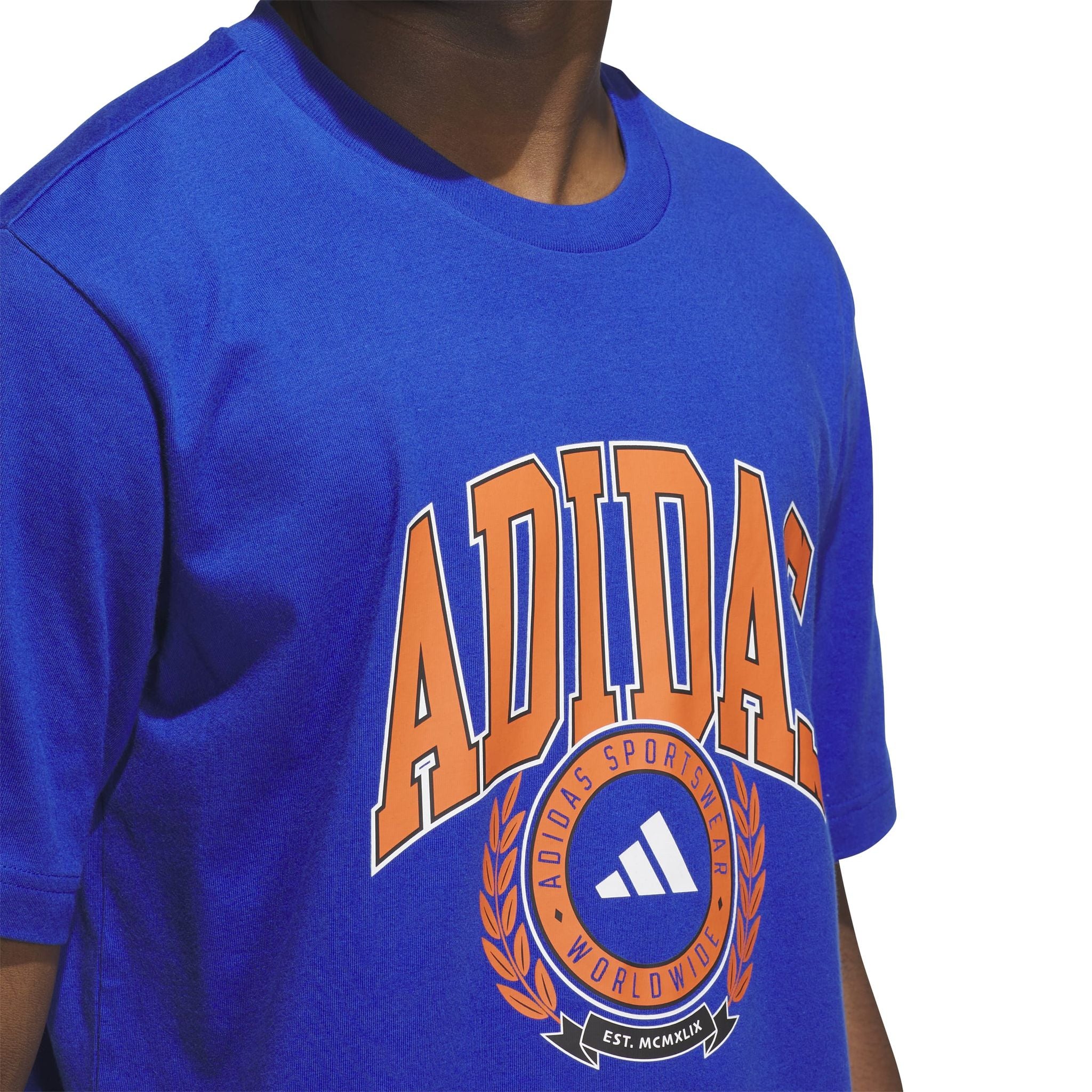adidas Varsity Crest Mens Graphic Tee