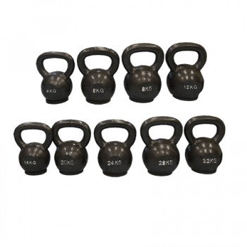 Bodyworx 4kg Cast Iron Kettle Bell