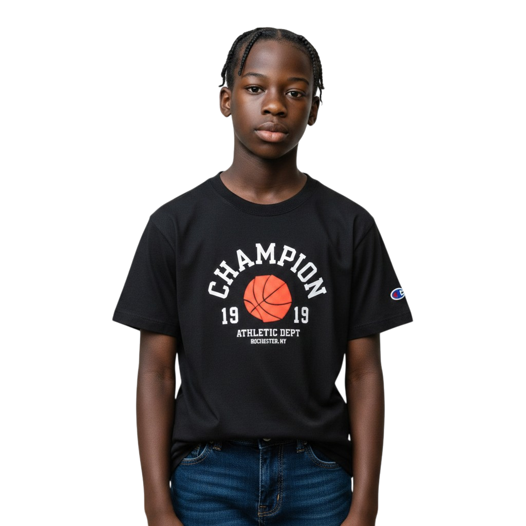 Champion Graphic Short Sleeved Kids Tee