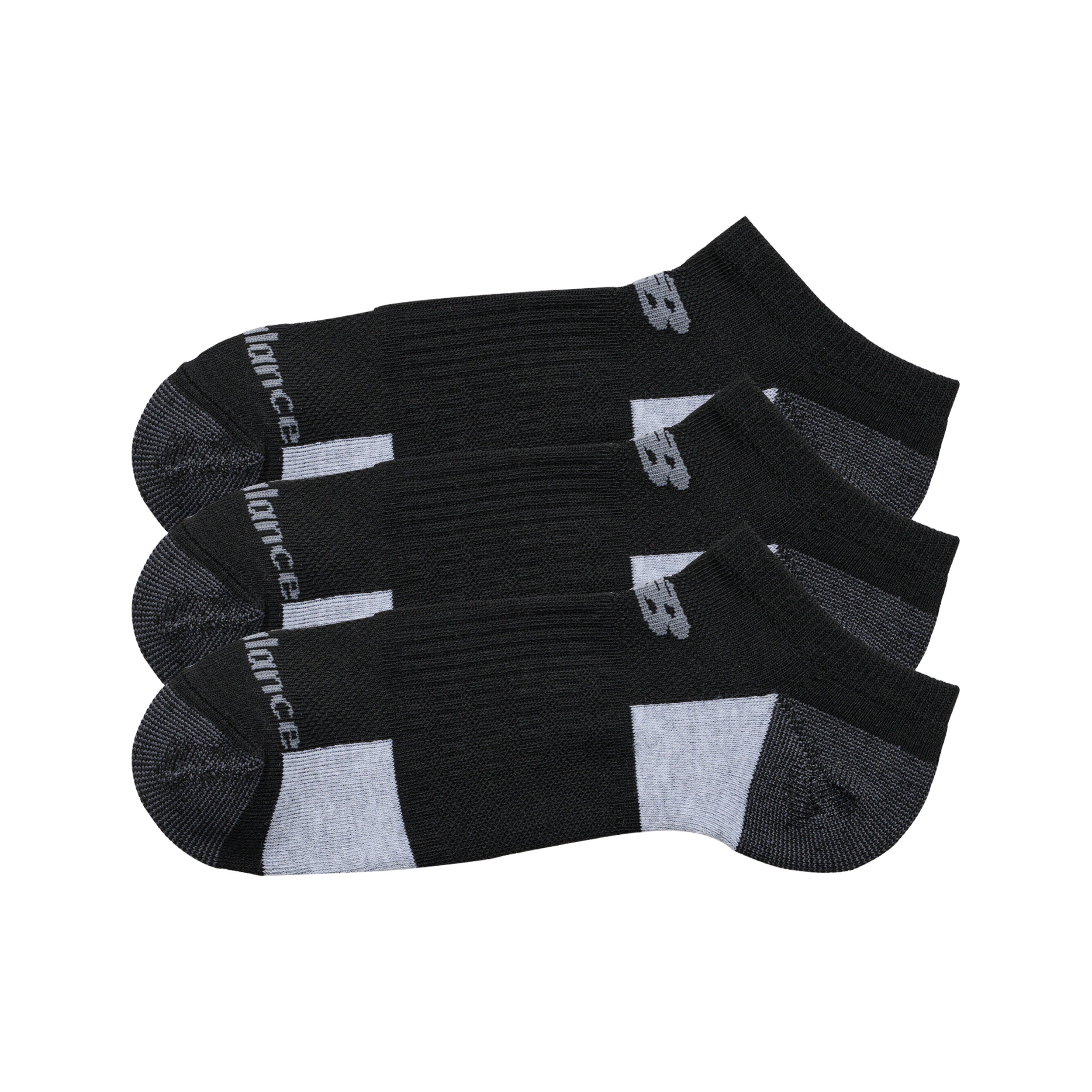 New Balance Performance Cushioned No Show Socks 3 Pack