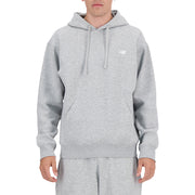 New Balance Brushed Small Logo Mens Hoodie