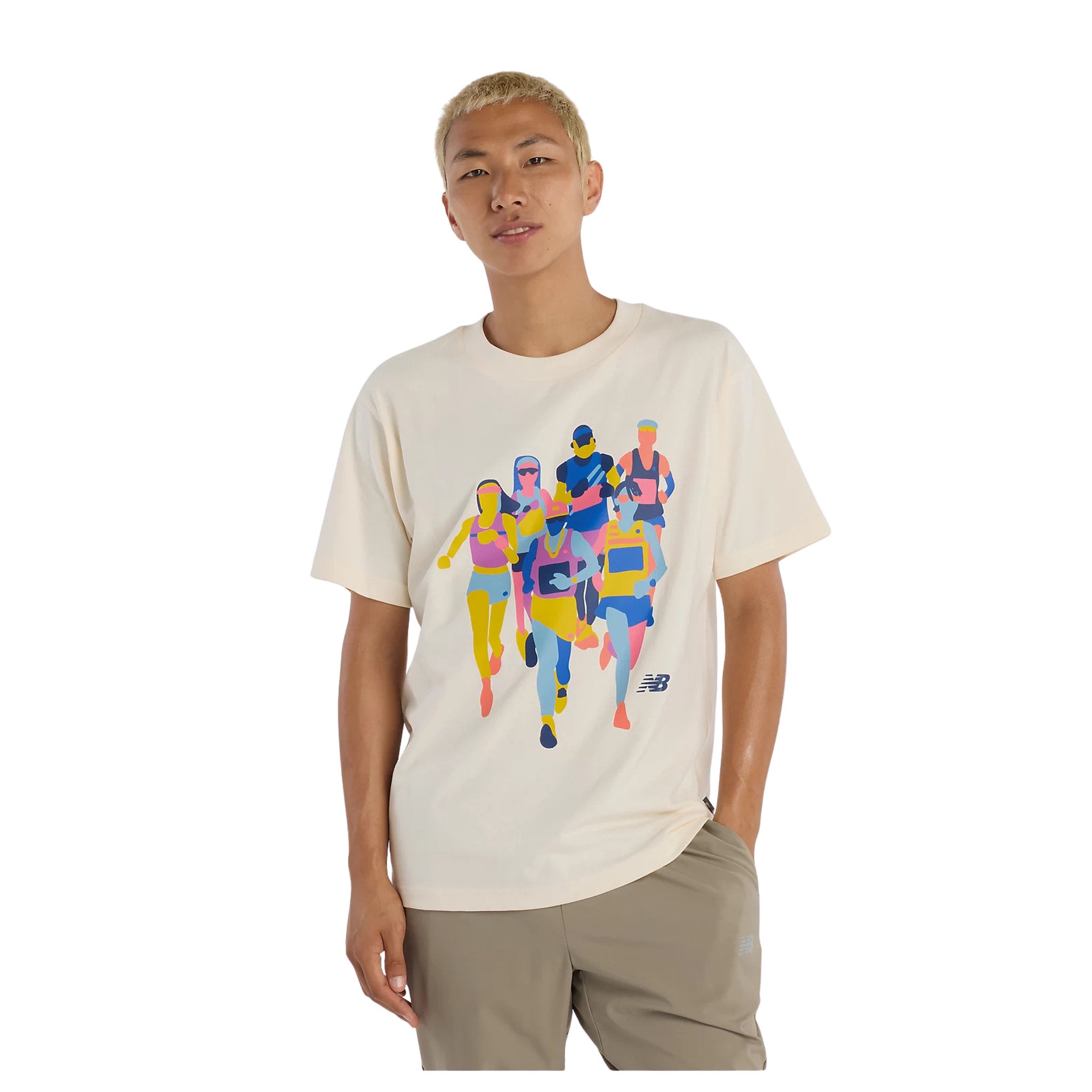 New Balance Athletics System That Runs Mens Tee