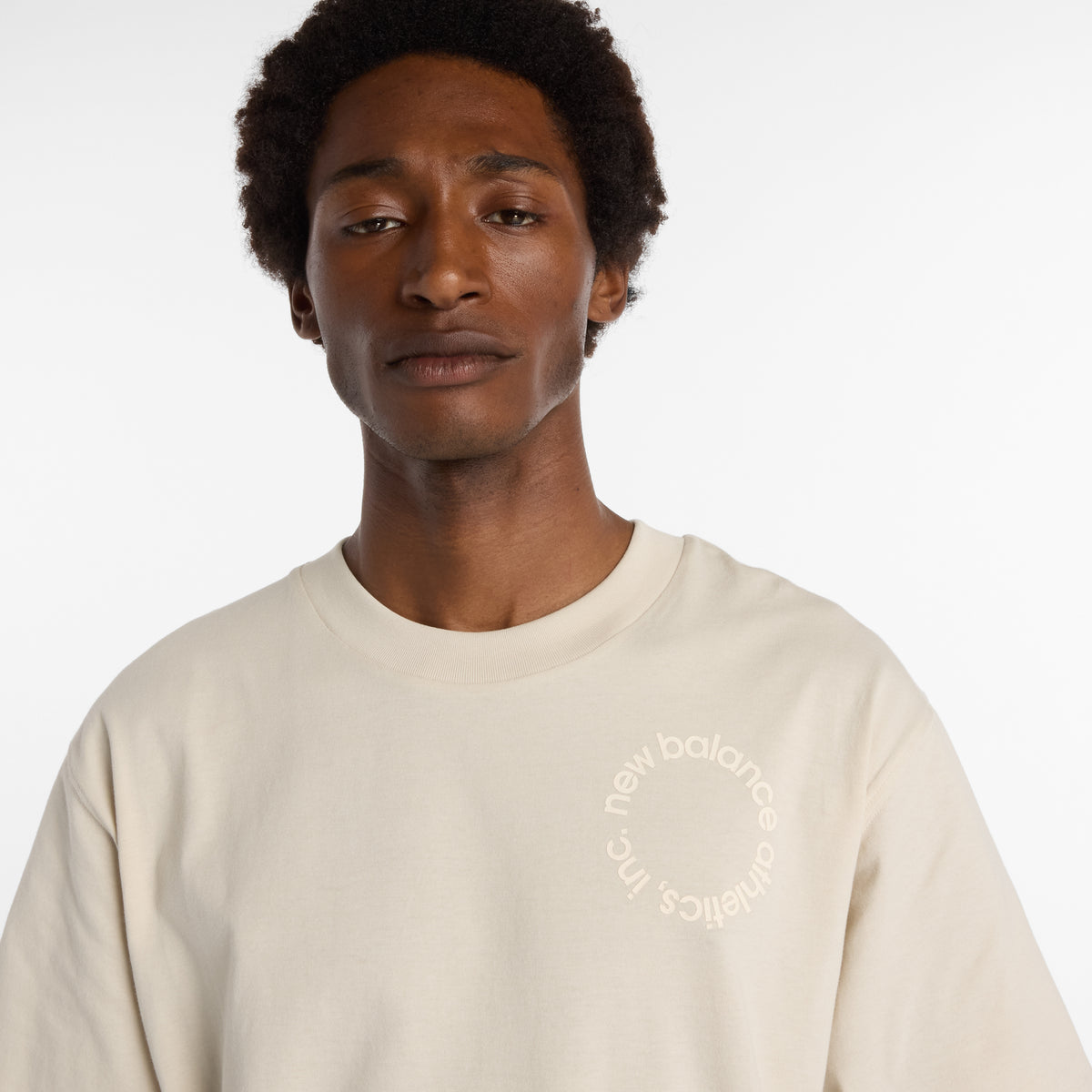 New Balance Circular Logo Mens Tee