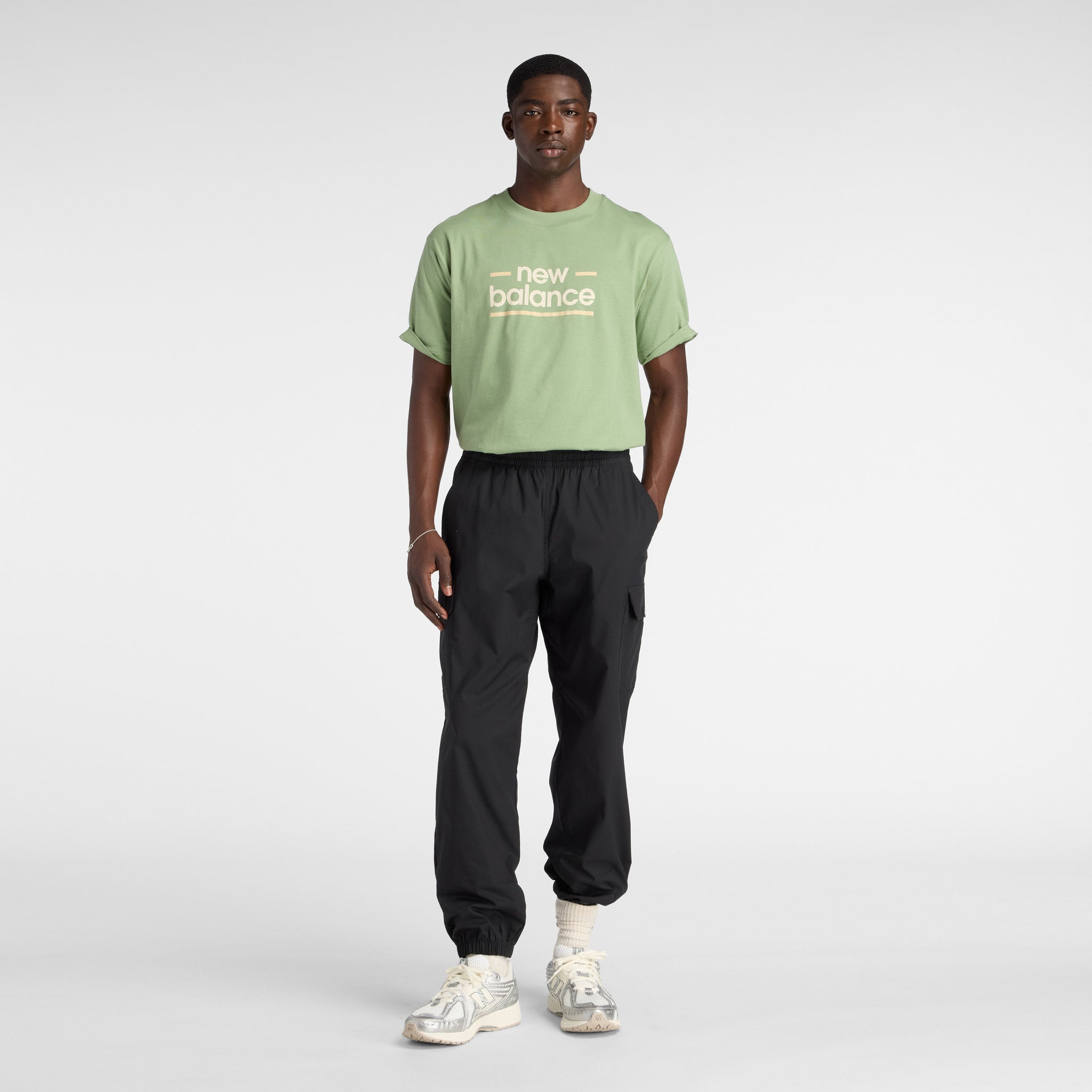 New Balance Linear Lines Mens Tee