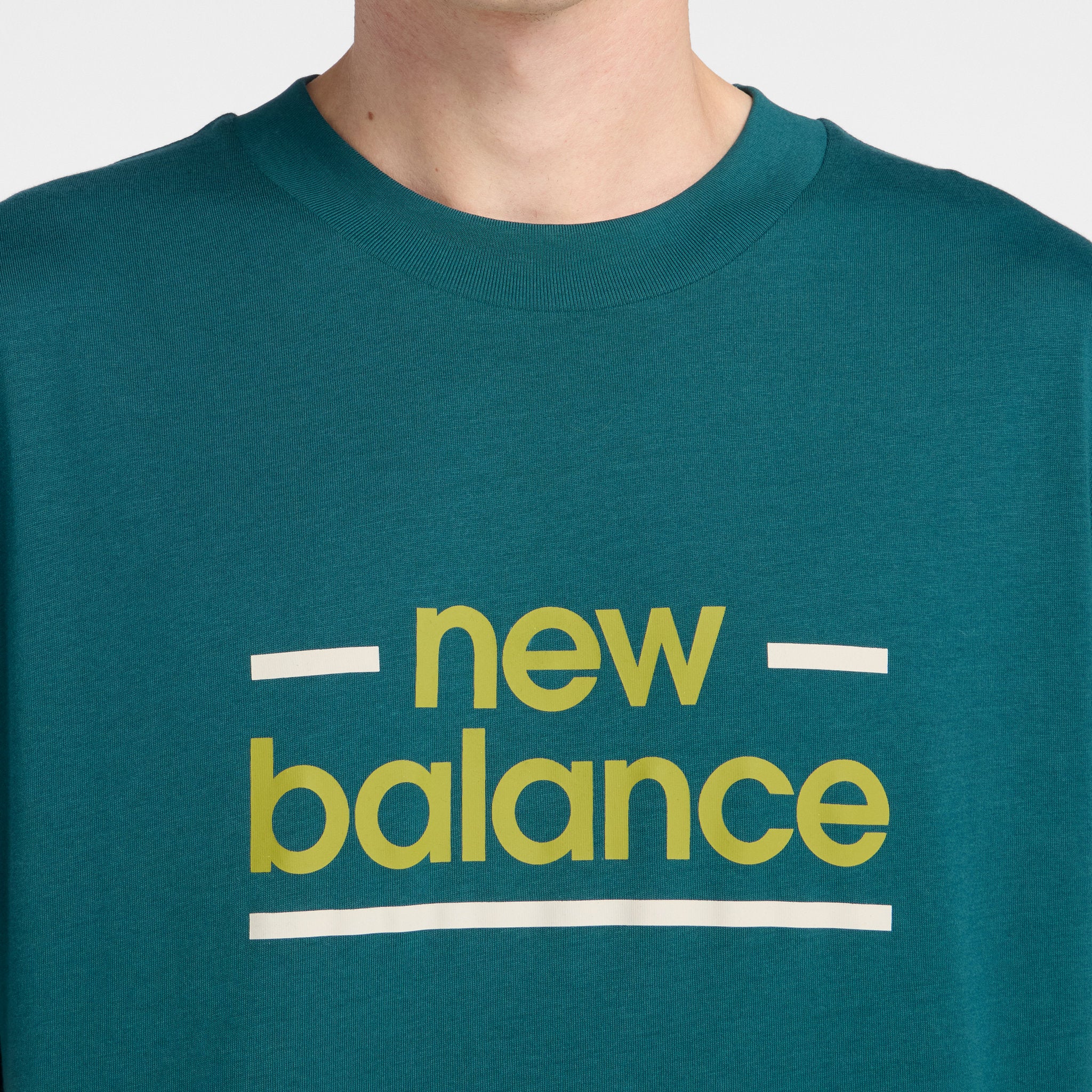 New Balance Linear Lines Mens Tee