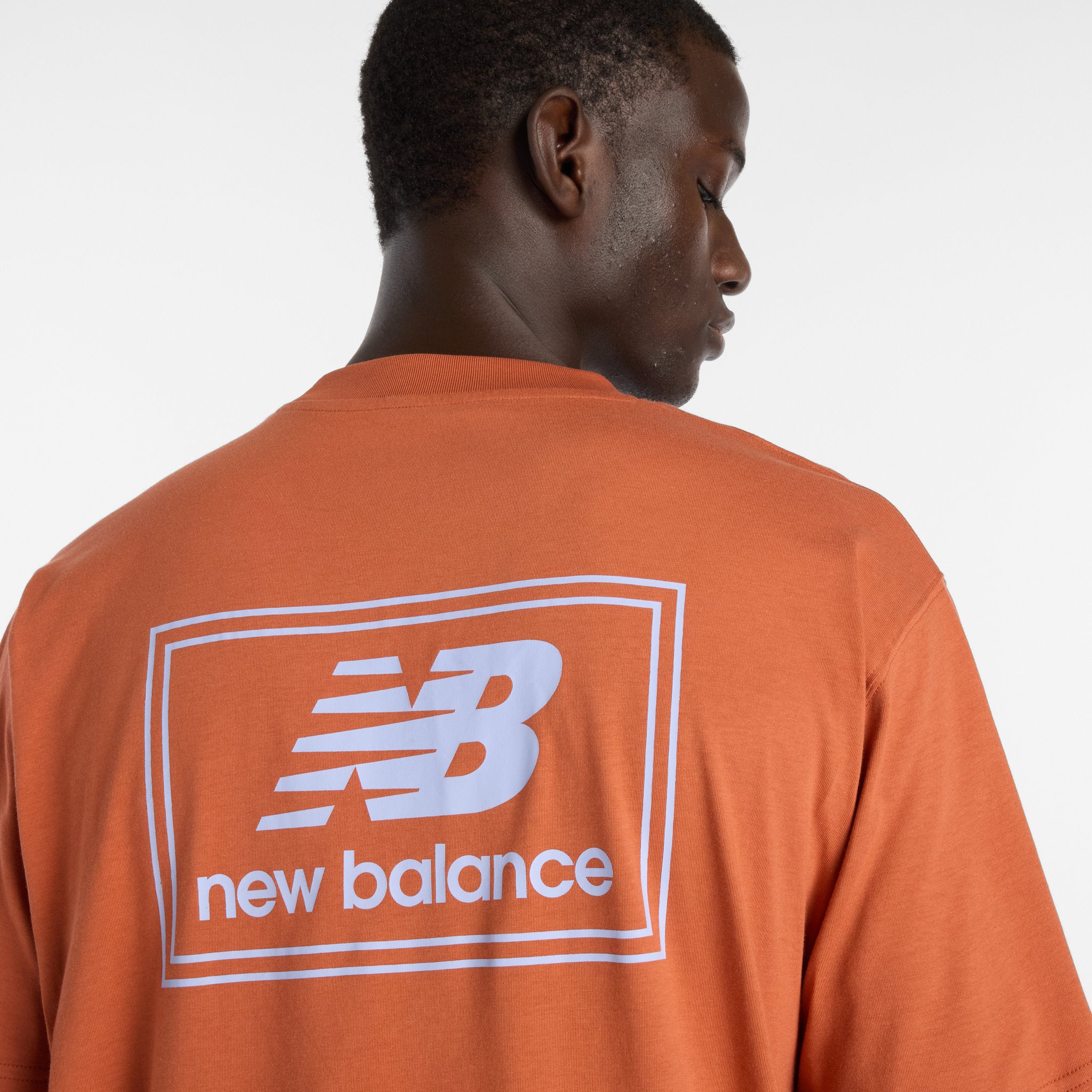 New Balance Woven Label Mens Tee