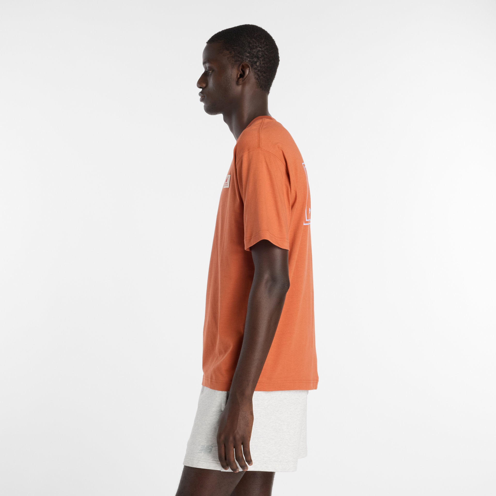 New Balance Woven Label Mens Tee