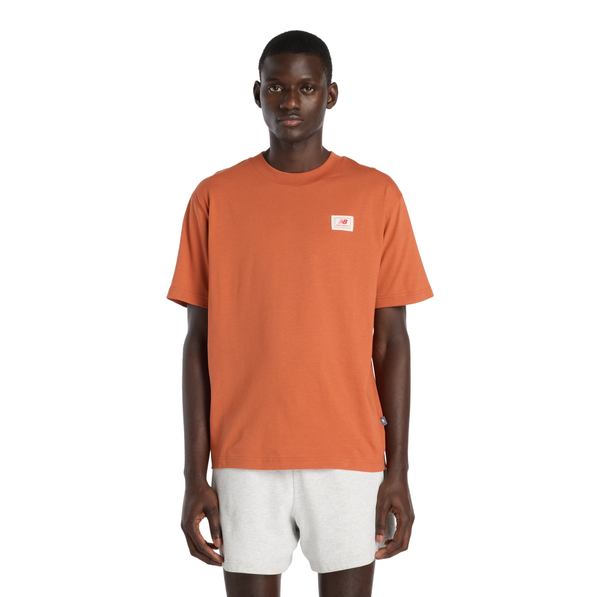 New Balance Woven Label Mens Tee