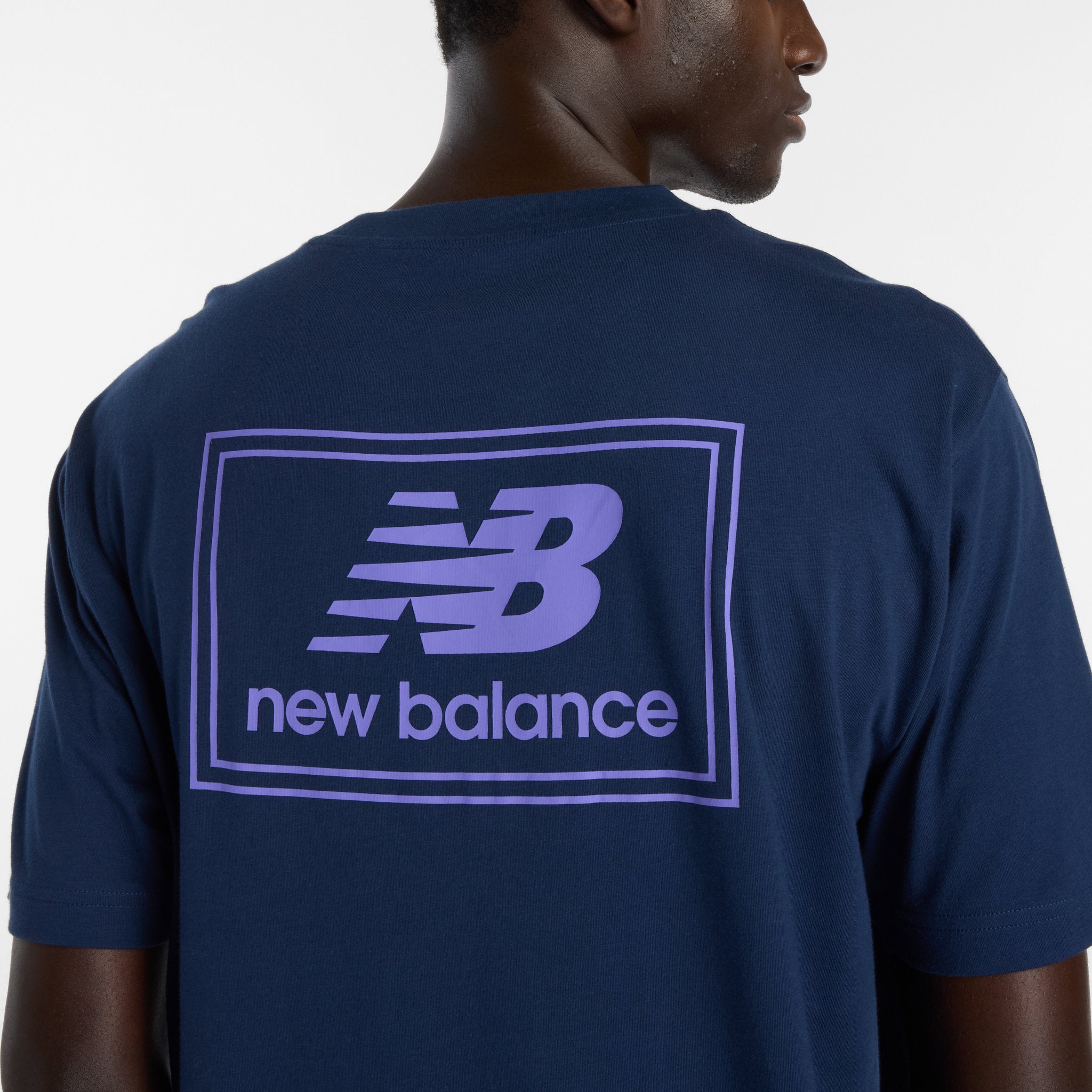 New Balance Woven Label Mens Tee