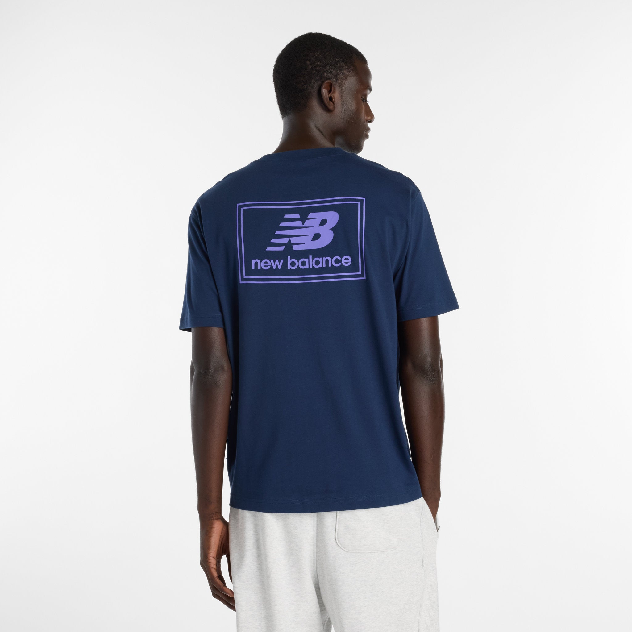 New Balance Woven Label Mens Tee