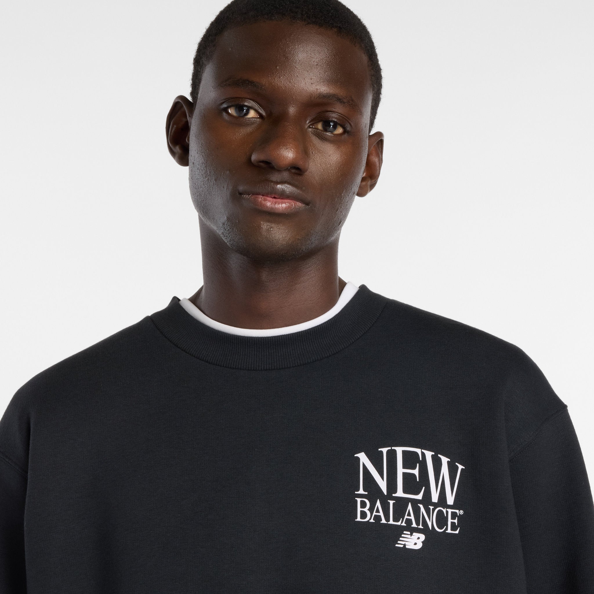 New Balance Reimagined Mens Fleece Crew