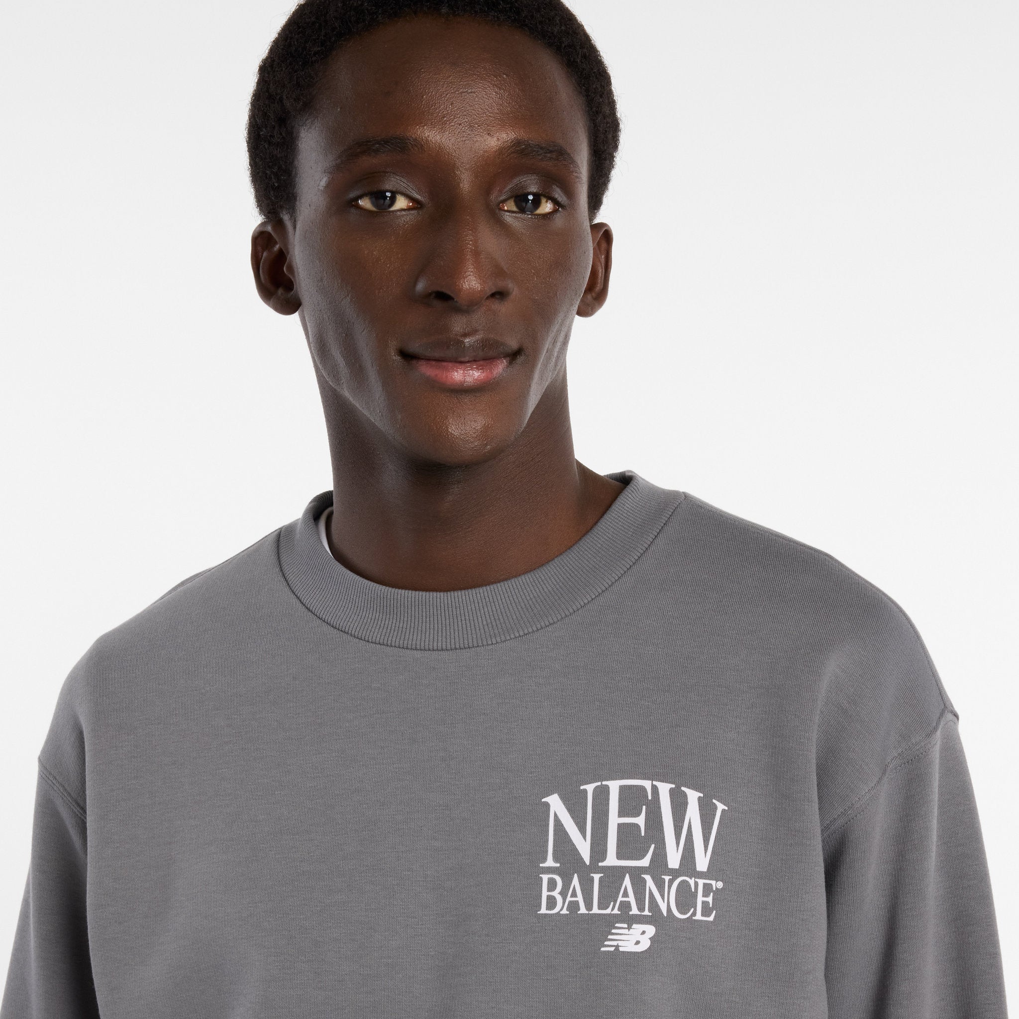 New Balance Reimagined Mens Fleece Crew