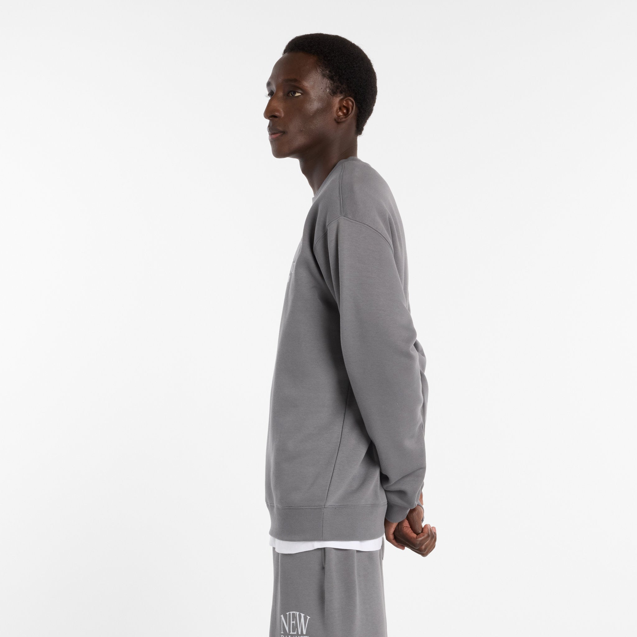 New Balance Reimagined Mens Fleece Crew