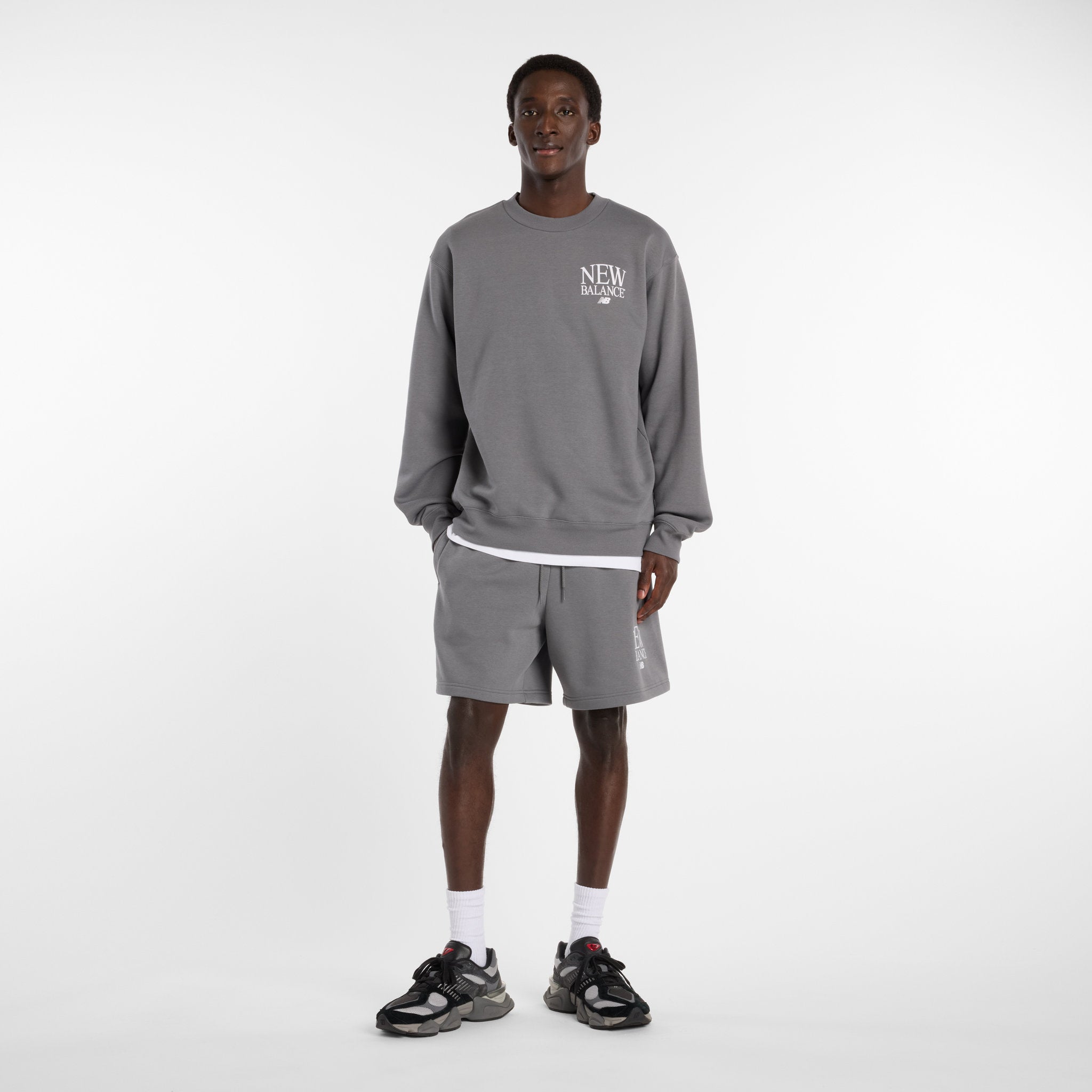 New Balance Reimagined Mens Fleece Crew