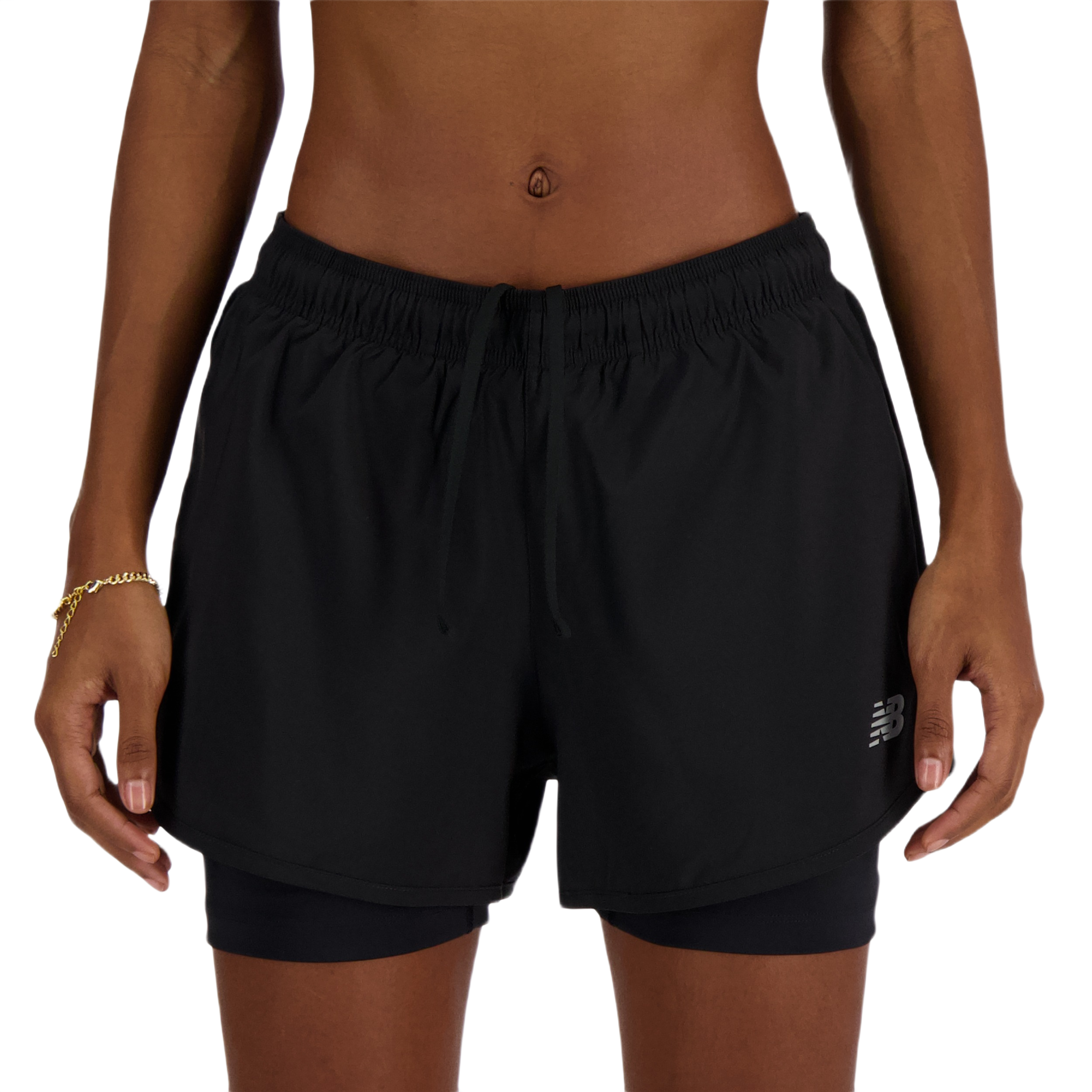 New Balance Sport Essentials 2-In-1 3 Inch Womens Shorts
