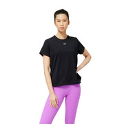 New Balance Impact Run Luminous Womens Short Sleeve Top