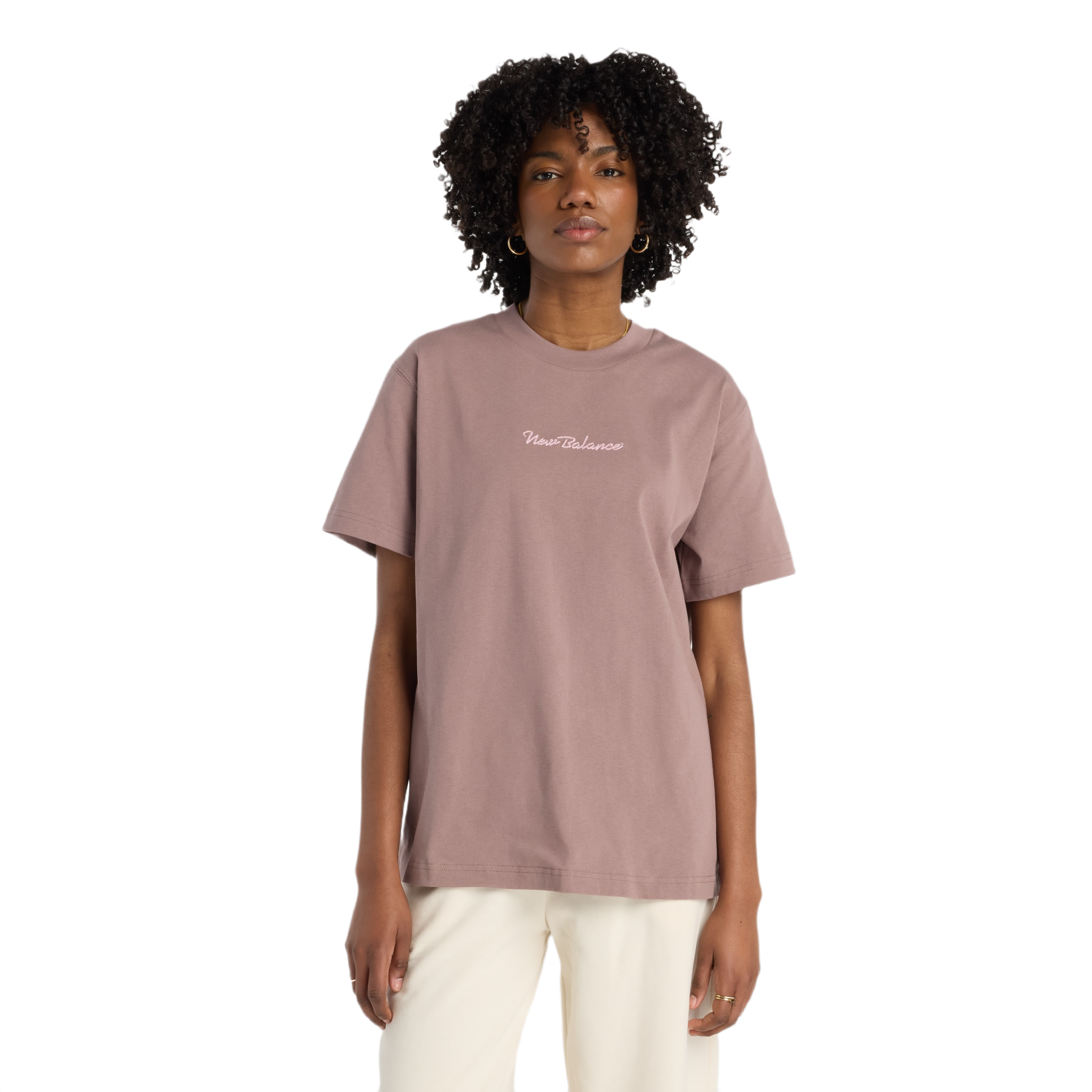 New Balance Athletics Script Womens Tee