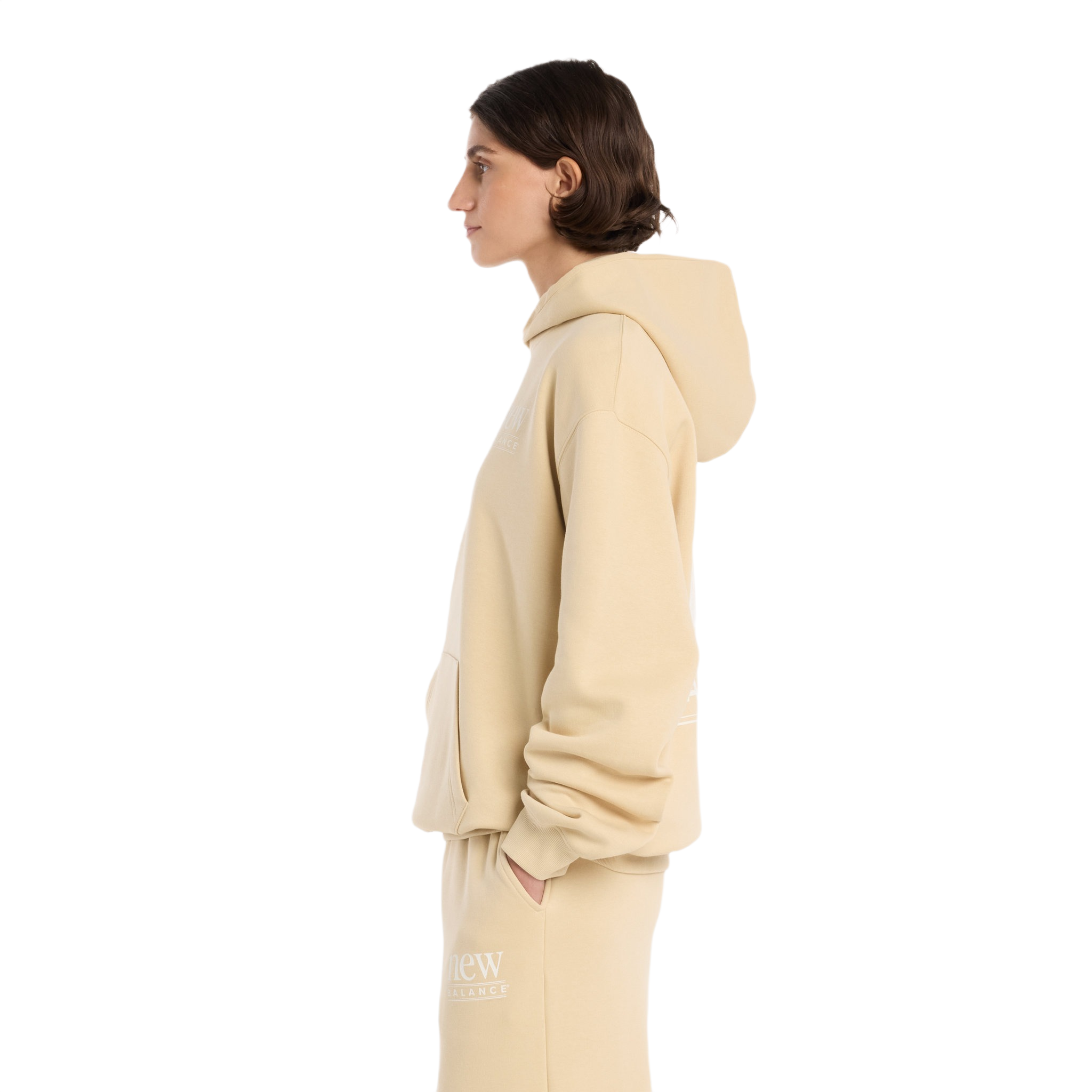 New Balance Reimagined Fleece Womens Long Length Hoodie