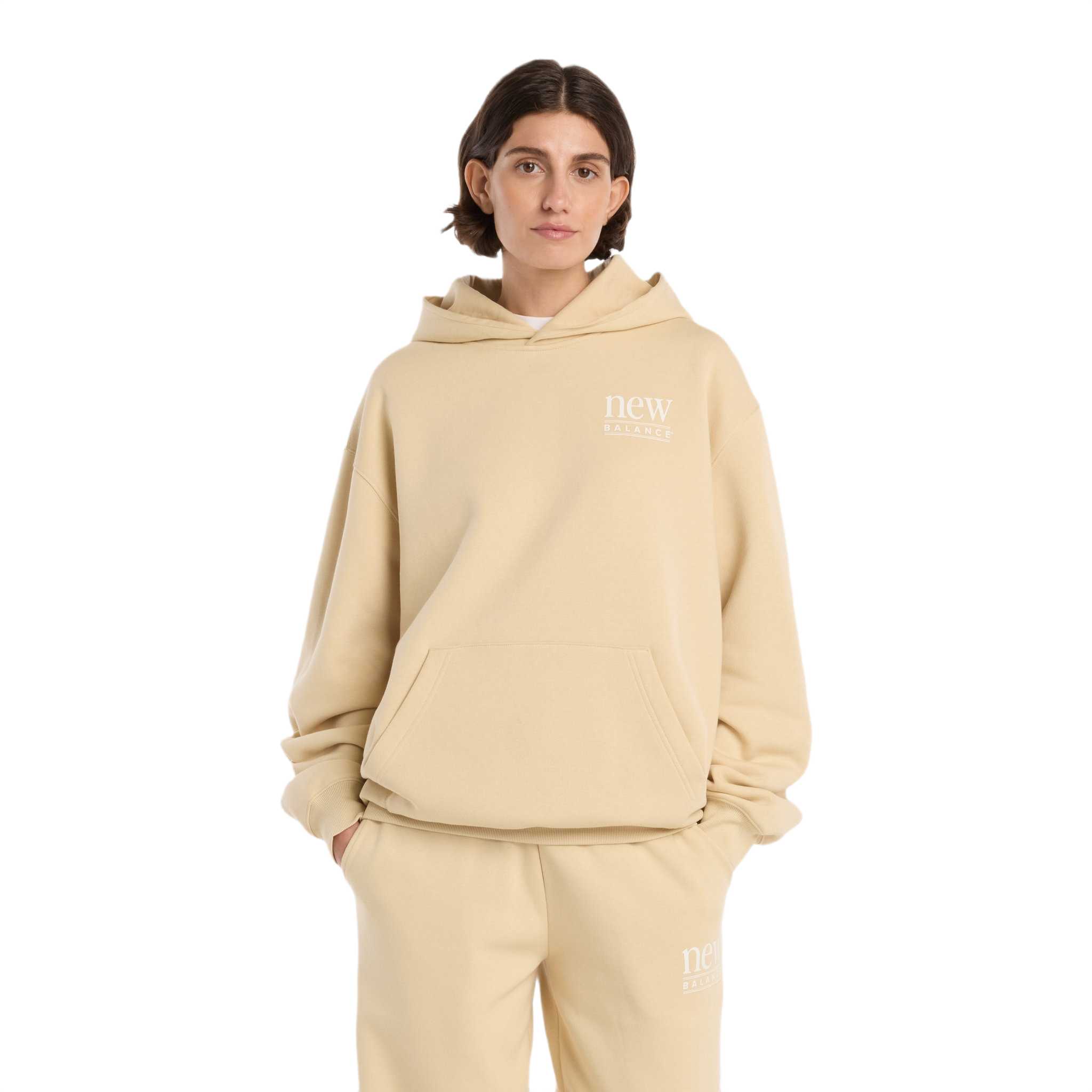 New Balance Reimagined Fleece Womens Long Length Hoodie