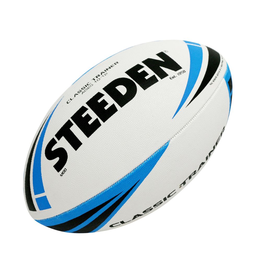 Bl.ue, Steeden Classic Trainer Rugby League Ball | SportsPower