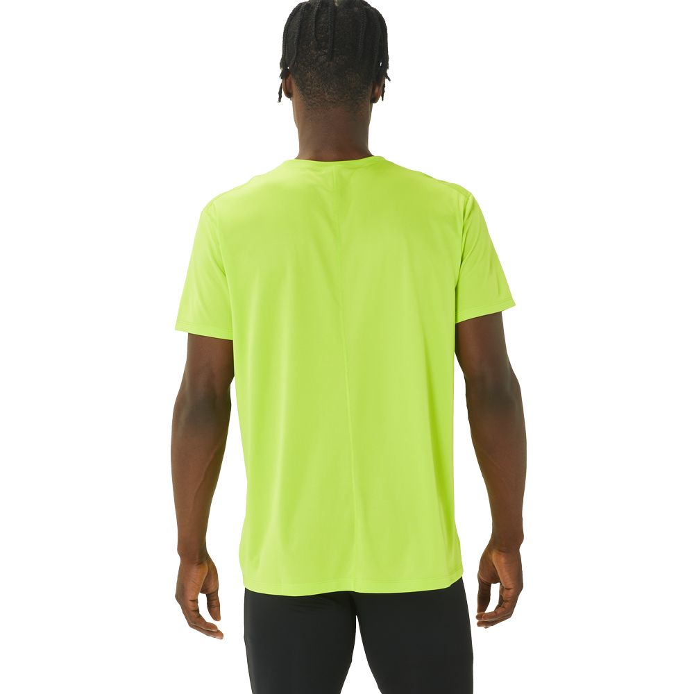 ASICS Silver Mens Short Sleeve Top
