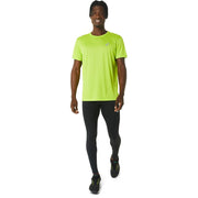ASICS Silver Mens Short Sleeve Top