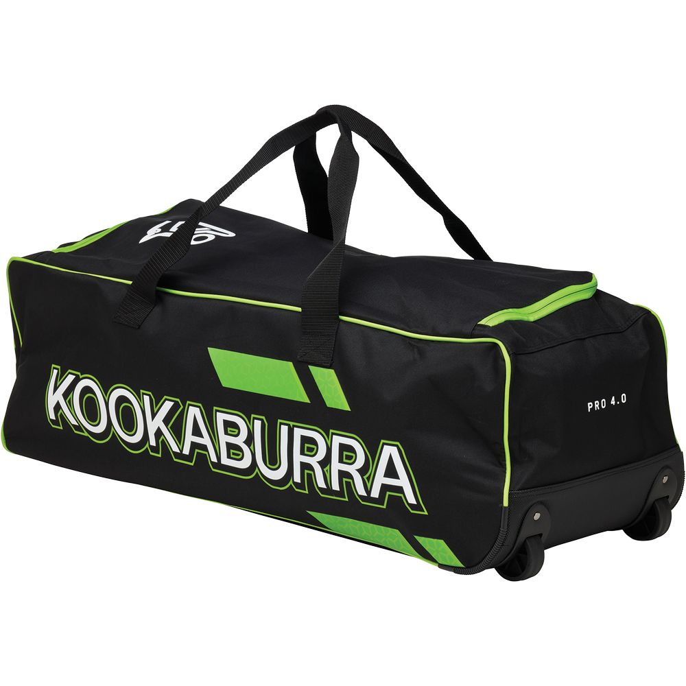 Black Lime, Kookaburra Pro 4.0 Wheelie Bag Img 4 | SportsPower