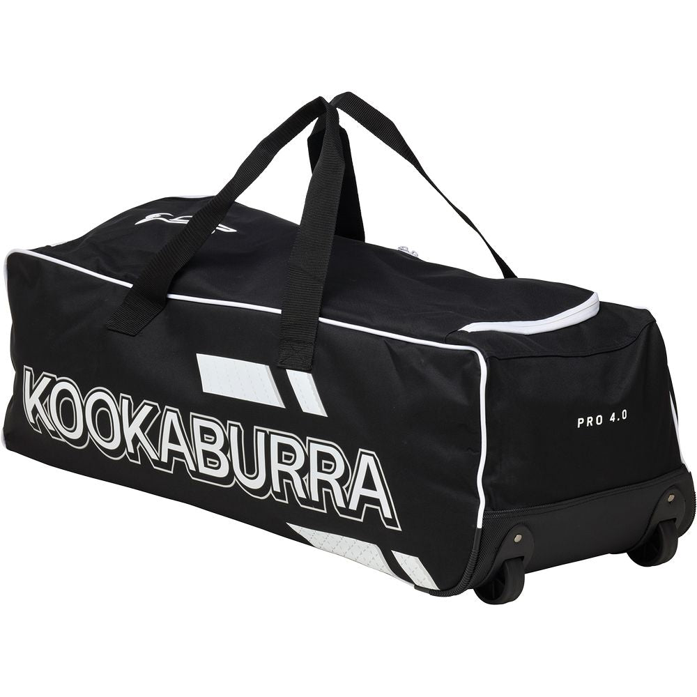 Black White, Kookaburra Pro 4.0 Wheelie Bag Img 5 | SportsPower
