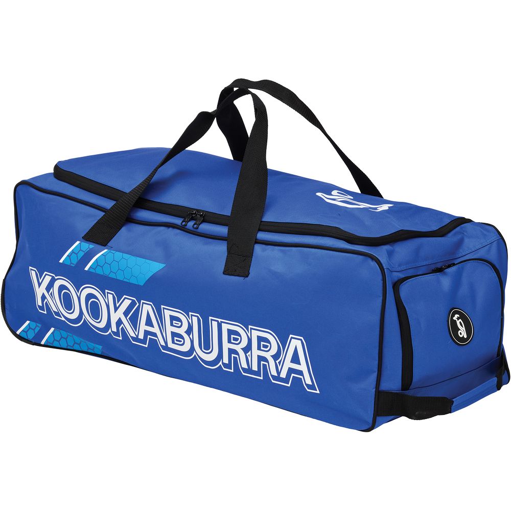 Blue White, Kookaburra Pro 4.0 Wheelie Bag Img 2 | SportsPower