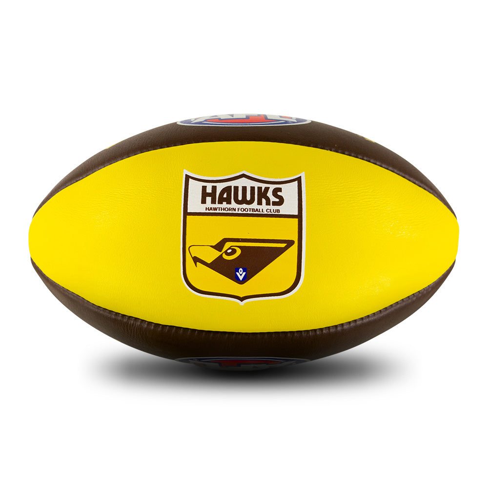 Sherrin AFL Hawthorn Hawks Leather Ball – SportsPower Australia