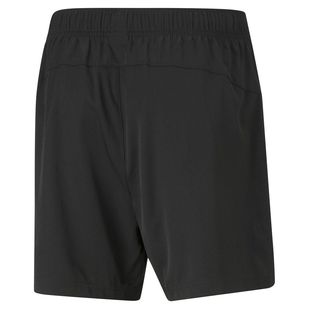 Black, Puma Active Woven 5 Inch Men's Shorts Img 3 | SportsPower