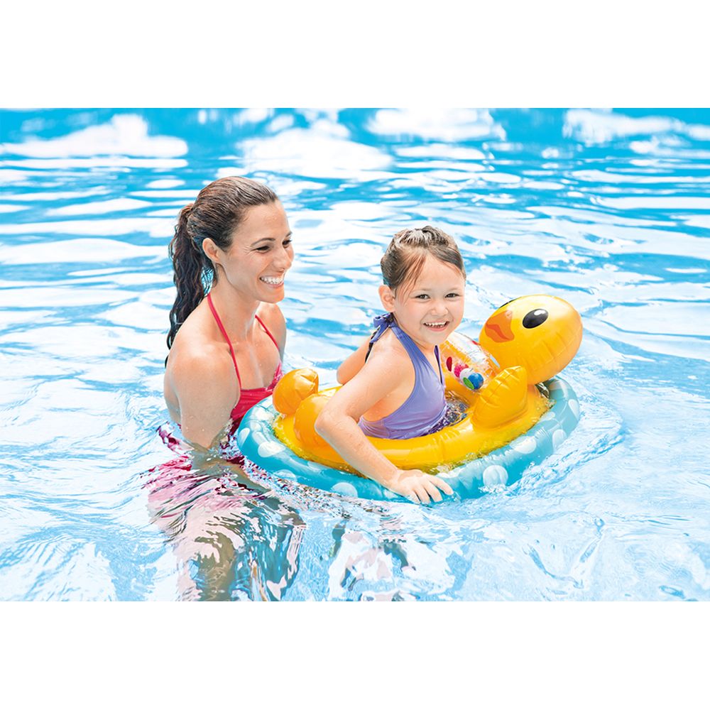 Pool float with leg holes sale