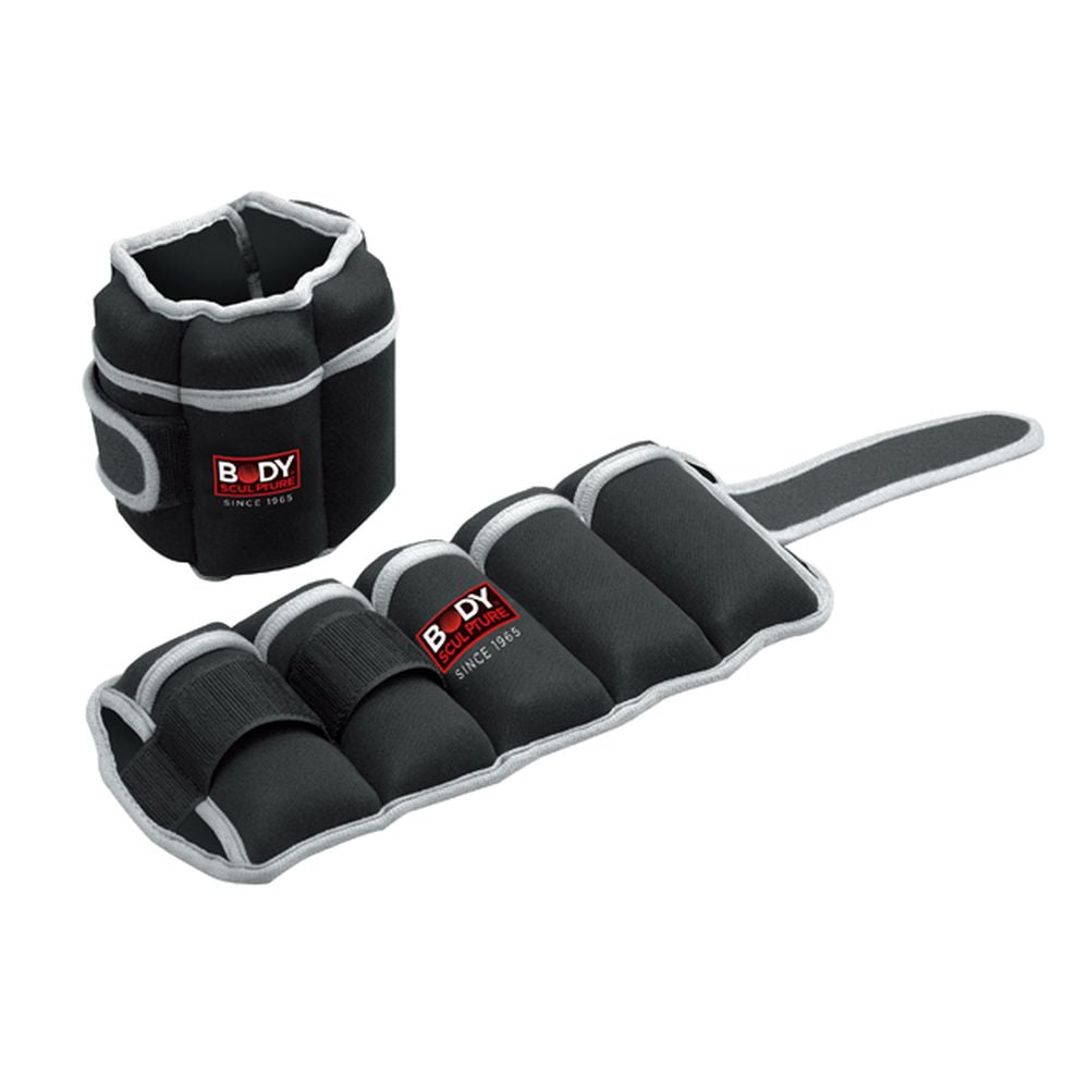Body Sculpture 10KG Adjustable Ankle Weights | Sportspower