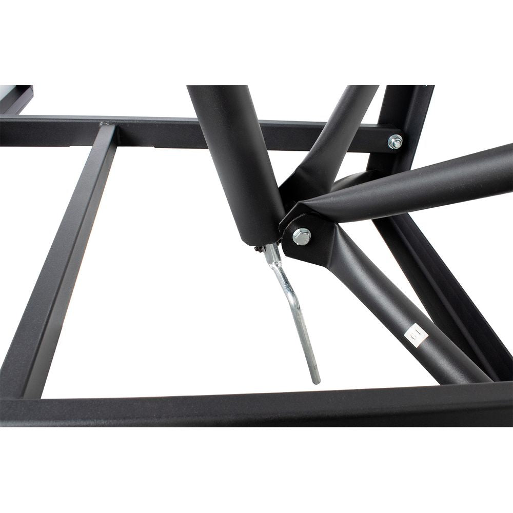 Hook 54" Adjustable Glass Basketball Backboard