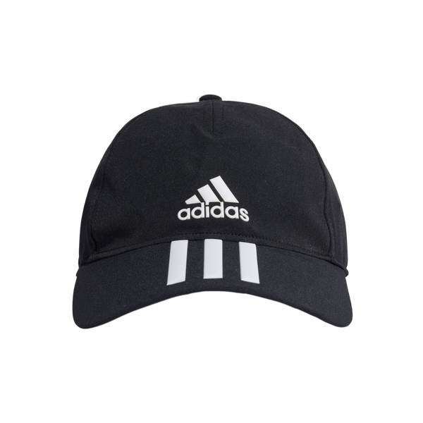 Adidas black best sale cap 3 stripes