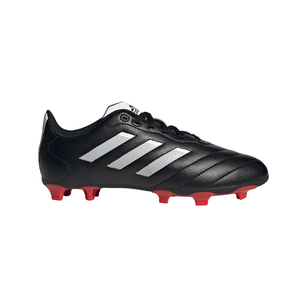 adidas Goletto Junior Football Boots, Black-White, Image 1 - SportsPower