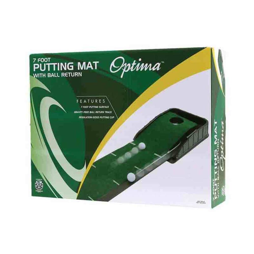 Optima Putting Mat with Ball Return | SportsPower