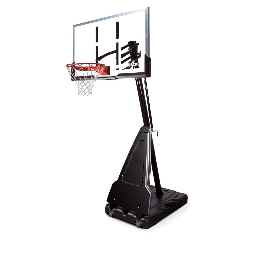 Spalding Portable Basketball System - 60in Acrylic | SportsPower